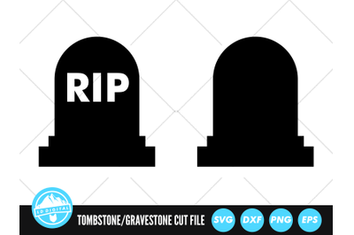 RIP Headstone SVG | Halloween Cut File | Gravestone SVG