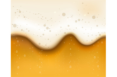 Bubbled beer texture