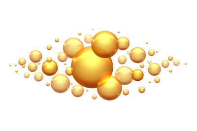 Keratin proteins bubbles