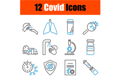 Covid Icon Set