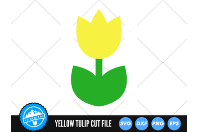 Tulip SVG | Spring Flower Cut File | Flower SVG