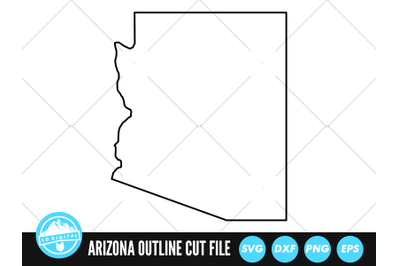 Arizona SVG | Arizona Outline | USA States Cut File