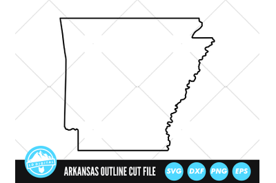 Arkansas SVG | Arkansas Outline | USA States Cut File