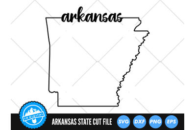 Arkansas SVG | Arkansas Outline | USA States Cut File