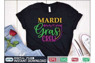 Mardi Gras Crew svg