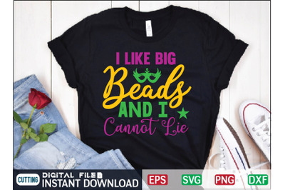 I Like Big Beads and I Cannot Lie svg