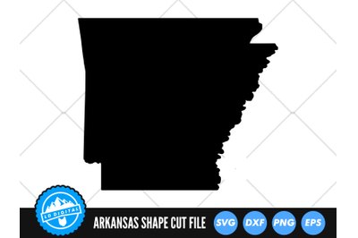 Arkansas SVG | Arkansas Silhouette | USA States Cut File