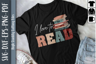 Funny Bookreader I Love To Read