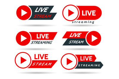 Live streaming stickers