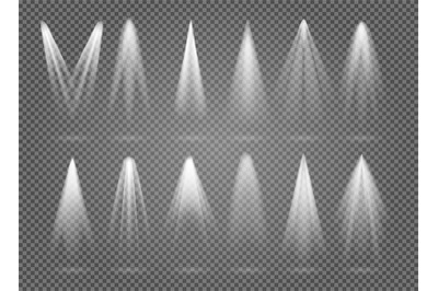 Spotlight stage rays