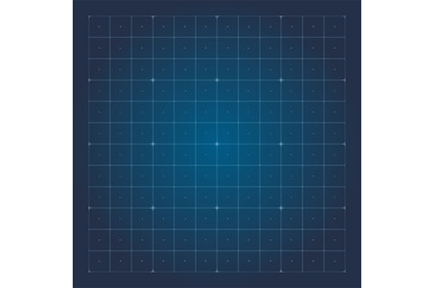 Hud virtual grid pattern