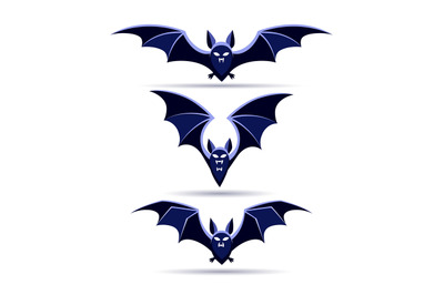 Cartoon vampire bat