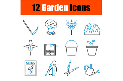 Garden Icon Set