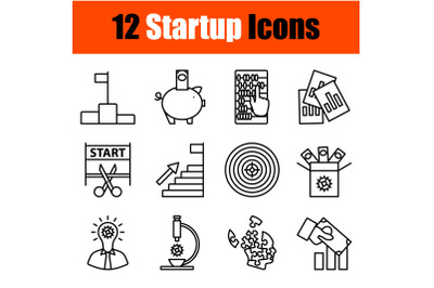 Startup Icon Set