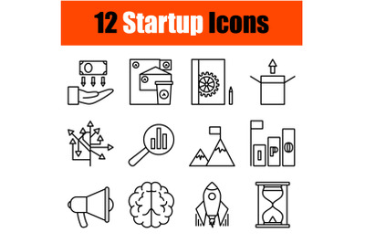 Startup Icon Set