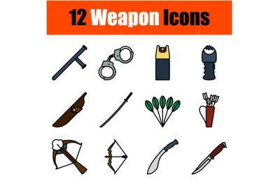 Weapon Icon Set