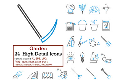 Garden Icon Set