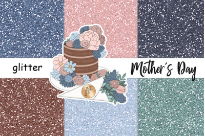 Mother&#039;s Day Natural Glitter