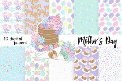 Mother&#039;s Day Pastel Pattern