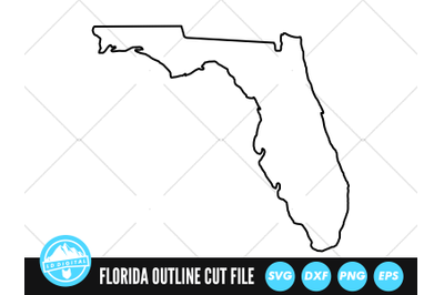 Florida SVG | Florida Outline | USA States Cut File