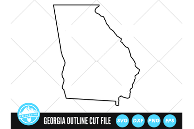 Georgia SVG | Georgia Outline | USA States Cut File