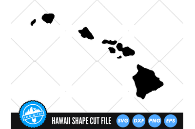 Hawaii SVG | Hawaii Outline | USA States Cut File