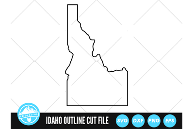 Idaho SVG | Idaho Outline | USA States Cut File