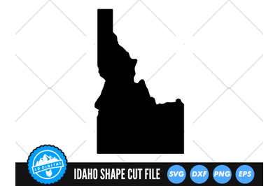 Idaho SVG | Idaho Outline | USA States Cut File