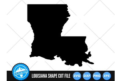 Louisiana SVG | Louisiana Outline | USA States Cut File