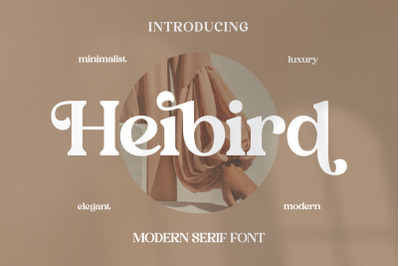 Heibird Typeface