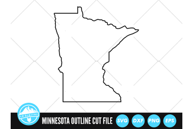 Minnesota SVG | Minnesota Outline | USA States Cut File