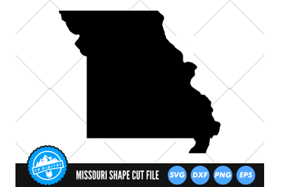 Missouri SVG | Missouri Outline | USA States Cut File