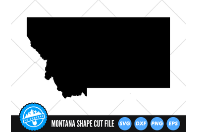 Montana SVG | Montana Outline | USA States Cut File