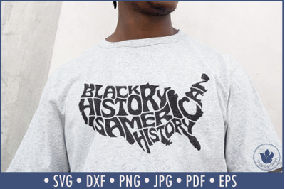 Black History Month| America Word Art
