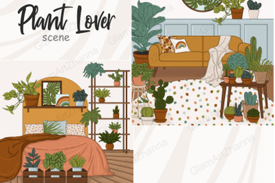 Plant Lover Scene