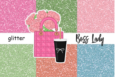 Girl Boss Textures | Sparkle Glitter Bundle