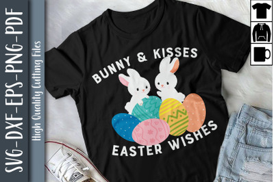 Bunny And Kisses Easter Wish Easter Egg