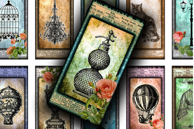 Digital Collage Sheet - Victorian Reminiscences