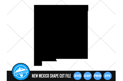 New Mexico SVG | New Mexico Outline | USA States Cut File