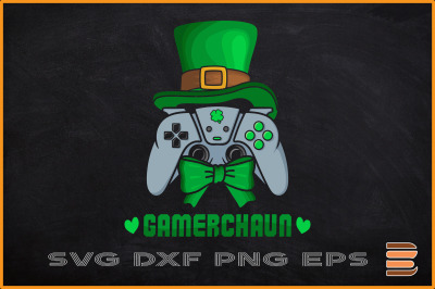 Leprechaun Gamer St Patricks Day