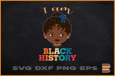 Black History Month Svg Strong Girls