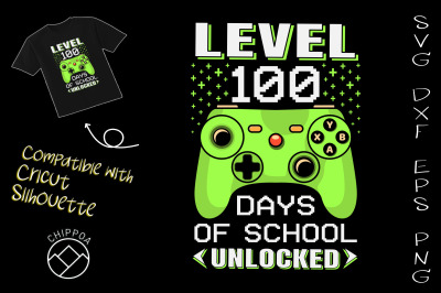 100 days of school Level 100 Unlocked