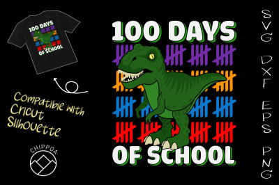 T-rex 100 Days Of School