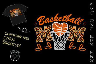 Basketball Mom Cute Novelty Distressed