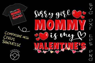 Kids Sorry Girls Mommy My Valentine