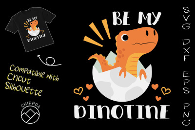 Be My Dinotine Dino Kid Valentine