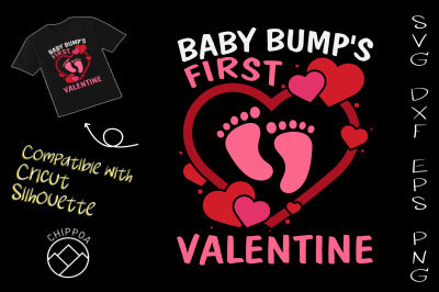 Baby Bump&#039;s First Valentine Pregnancy