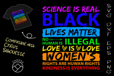 Science Is Real Black Lives Matter