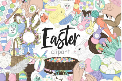 Easter Bright Clipart