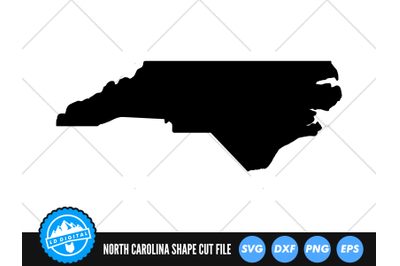 North Carolina SVG | North Carolina Outline | USA States Cut File
